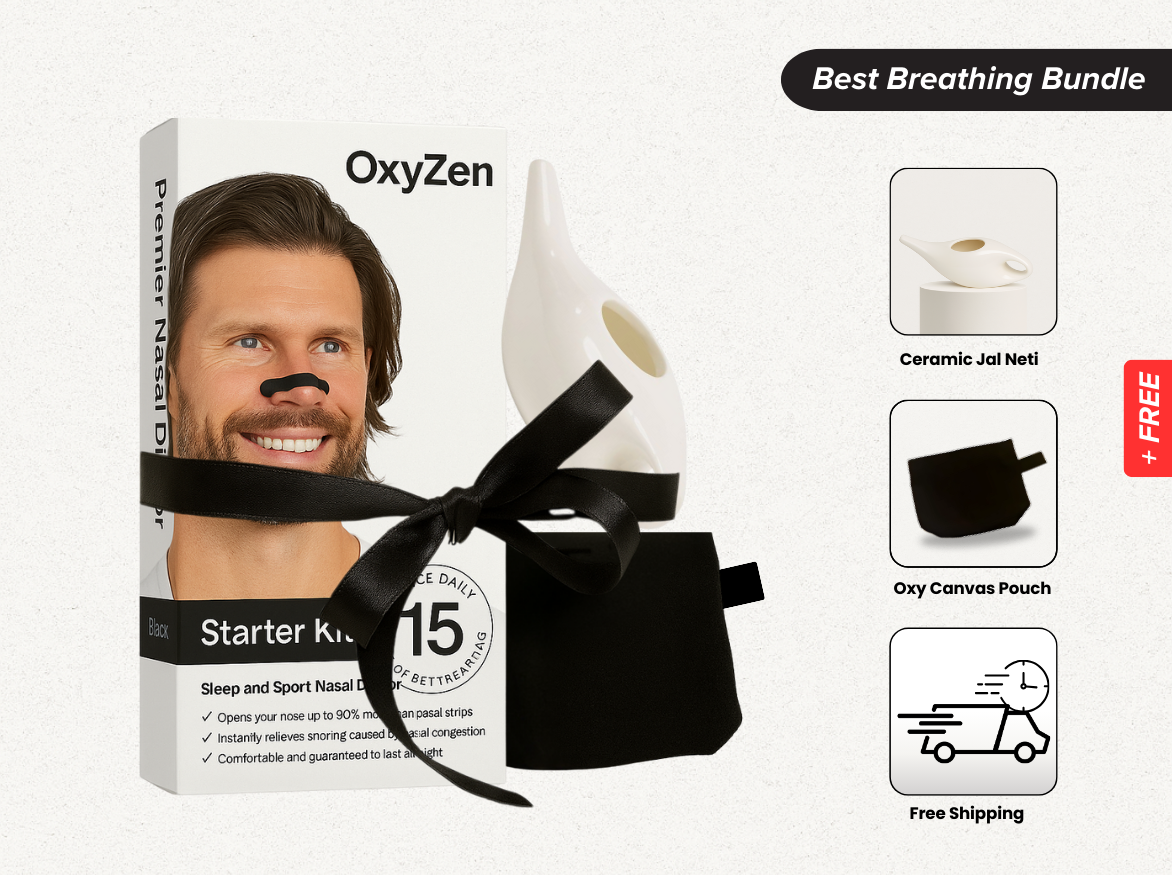 OxyZen Wellness Set - Breathe, Cleanse & Carry