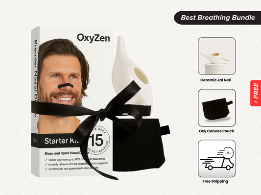 OxyZen Wellness Set - Breathe, Cleanse & Carry