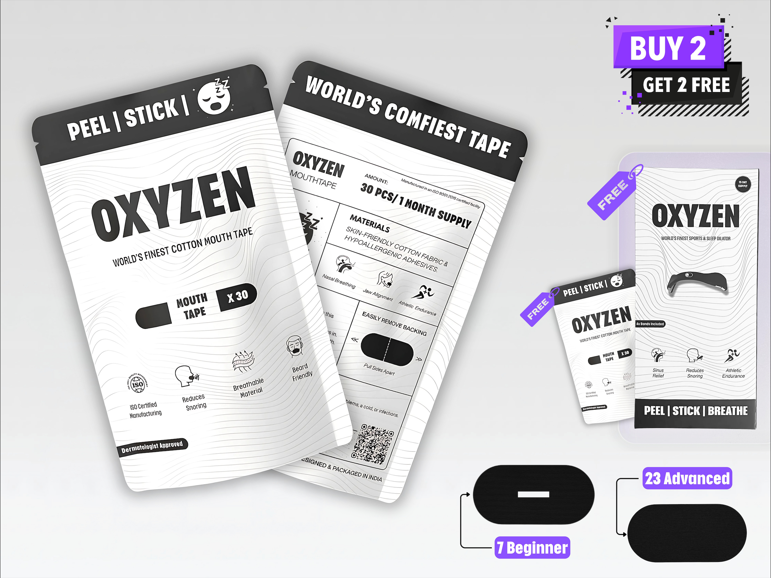 OxyZen Mouth Tape