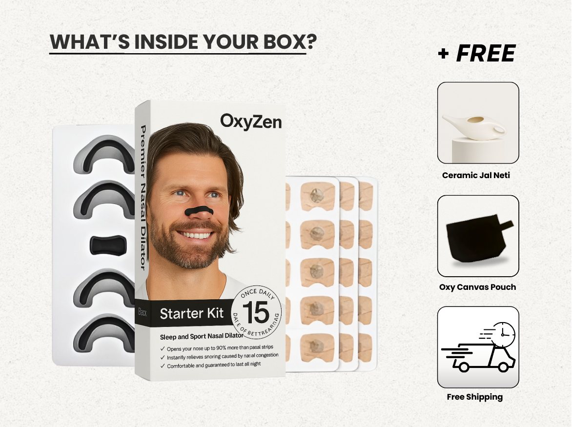 OxyZen Wellness Set - Breathe, Cleanse & Carry